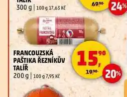 Penny Market FRANCOUZSKÁ PAŠTIKA ŘEZNÍKŮV TALÍŘ, 200 g nabídka