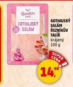 Penny Market GOTHAJSKÝ SALÁM ŘEZNÍKŮV TALÍŘ, 100 g nabídka