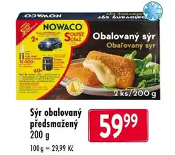 Qanto NOWACO Sýr obalovaný předsmažený nabídka