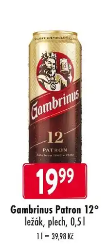 Qanto Gambrinus Patron 12° nabídka