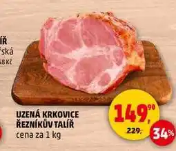 Penny Market UZENÁ KRKOVICE ŘEZNÍKŮV TALÍŘ, 1 kg nabídka