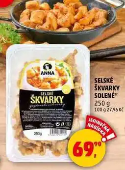 Penny Market SELSKÉ ŠKVARKY SOLENÉ, 250 g nabídka