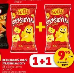 Penny Market BRAMBOROVÝ SNACK STRAŠIDÝLKA SOLTY, 55 g nabídka