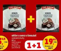 Penny Market OŘÍŠKY A OVOCE V ČOKOLÁDĚ, 80 g nabídka