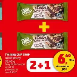 Penny Market TYČINKA CRIP CROP, 35 g nabídka