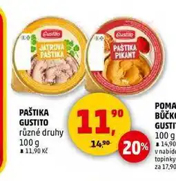 Penny Market PAŠTIKA GUSTITO, 100 g nabídka