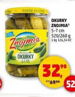 Penny Market Znojmia Okurky 5-7 cm, 520 g nabídka