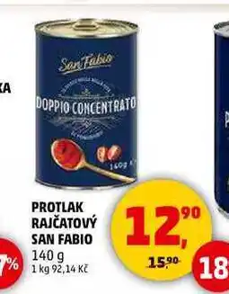 Penny Market PROTLAK RAJČATOVÝ SAN FABIO, 140 g nabídka