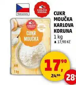 Penny Market CUKR MOUČKA KARLOVA KORUNA, 1 kg nabídka