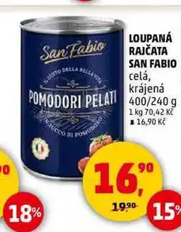 Penny Market LOUPANÁ RAJČATA SAN FABIO, 400 g nabídka