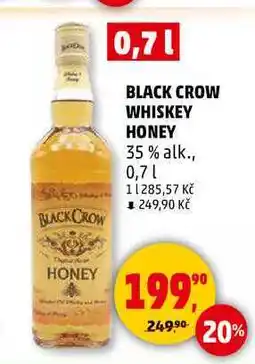 Penny Market BLACK CROW WHISKEY HONEY, 0,7 l nabídka