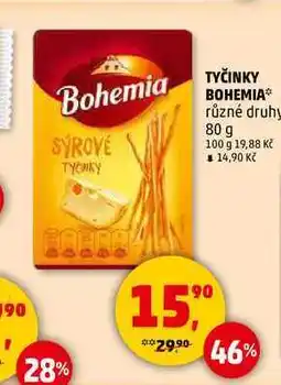 Penny Market TYČINKY BOHEMIA, 80 g nabídka