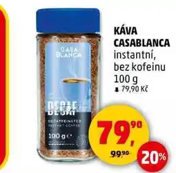 Penny Market KÁVA CASABLANCA instantní, bez kofeinu, 100 g nabídka