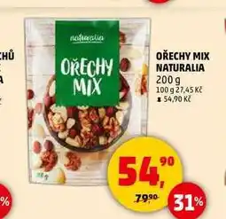 Penny Market OŘECHY MIX NATURALIA, 200 g nabídka