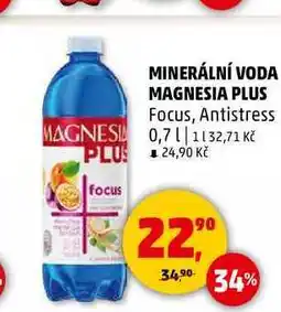 Penny Market MINERÁLNÍ VODA MAGNESIA PLUS, 0,7 l nabídka