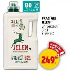 Penny Market PRACÍ GEL JELEN, 3,6 l nabídka