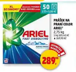 Penny Market PRÁŠEK NA PRANÍ COLOR ARIEL, 1 kg nabídka