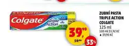 Penny Market ZUBNÍ PASTA TRIPLE ACTION COLGATE, 125 ml nabídka