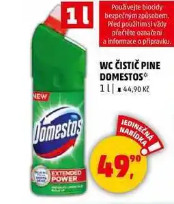 Penny Market WC ČISTIČ PINE DOMESTOS, 1 l nabídka