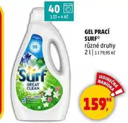 Penny Market GEL PRACÍ SURF, 2 l nabídka