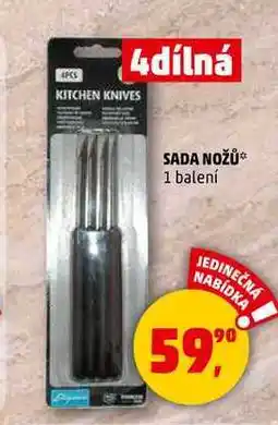 Penny Market SADA NOŽŮ, 1 balení nabídka