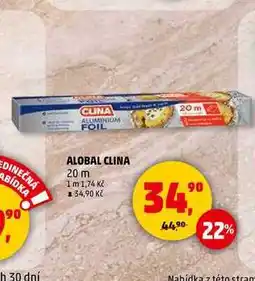 Penny Market ALOBAL CLINA, 20 m nabídka