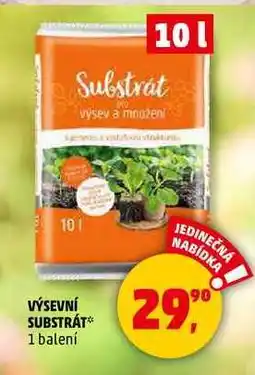 Penny Market VÝSEVNÍ SUBSTRÁT, 10 l nabídka
