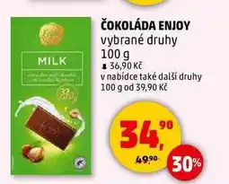 Penny Market ČOKOLÁDA ENJOY, 100 g nabídka