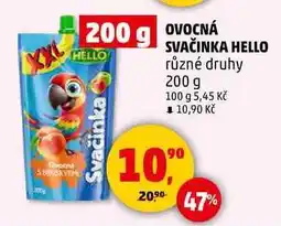 Penny Market OVOCNÁ SVAČINKA HELLO, 200 g nabídka