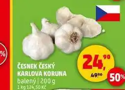 Penny Market ČESNEK ČESKÝ KARLOVA KORUNA, 200 g nabídka