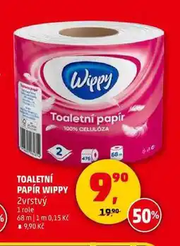 Penny Market TOALETNÍ PAPÍR WIPPY, 1 role nabídka