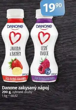 COOP TIP Danone zakysaný nápoj nabídka