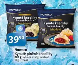 COOP TIP NOWACO Kynuté plněné knedlíky nabídka