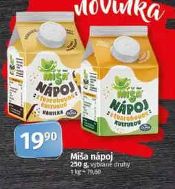 COOP TIP Míša nápoj nabídka