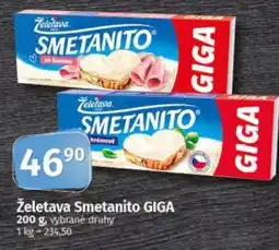 COOP TIP Želetava Smetanito Giga nabídka