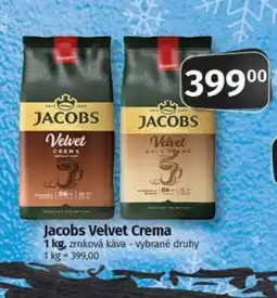 COOP TIP Jacobs Velvet Crema nabídka