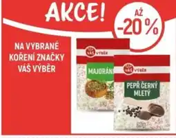 Globus Na vybrané koření značky Váš Výběr nabídka