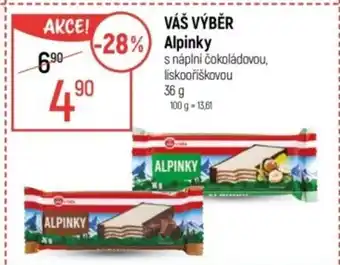 Globus VÁŠ VÝBĚR Alpinky nabídka