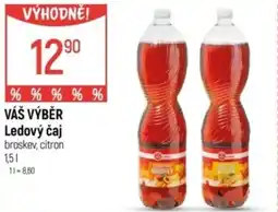 Globus VÁŠ VÝBĚR Ledový čaj nabídka