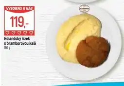 Globus Holandský řízek s bramborovou kaší nabídka