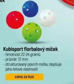 Globus Kubisport florbalový míček nabídka