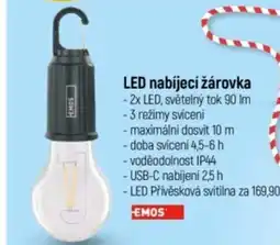 Globus LED nabíjecí žárovka nabídka
