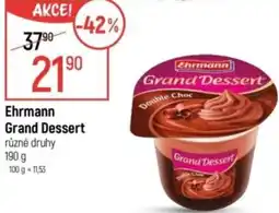 Globus Ehrmann Grand Dessert nabídka
