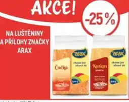 Globus Na luštěniny a přílohy značky Arax nabídka