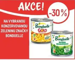 Globus Na vybranou konzervovanou zeleninu značky Bonduelle nabídka