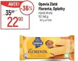 Globus Opavia Zlaté Florenta, Oplatky nabídka