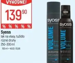 Globus Syoss lak na vlasy, tužidlo nabídka