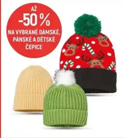 Globus Na vybrané dámské, pánské a dětské čepice nabídka