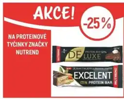 Globus Na proteinové tyčinky značky Nutrend nabídka