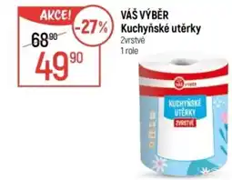 Globus VÁŠ VÝBĚR Kuchyňské utěrky nabídka